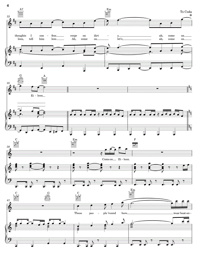Sheet Music